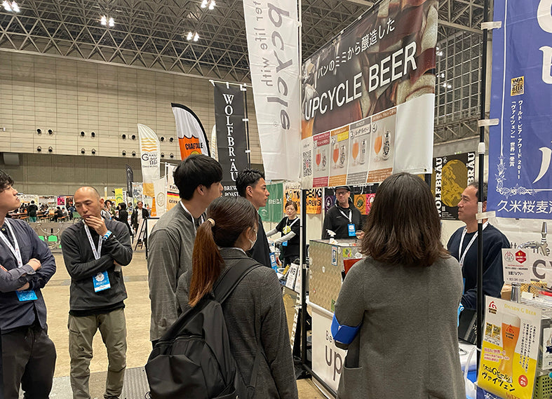 【column】ビアEXPOでのTV取材風景