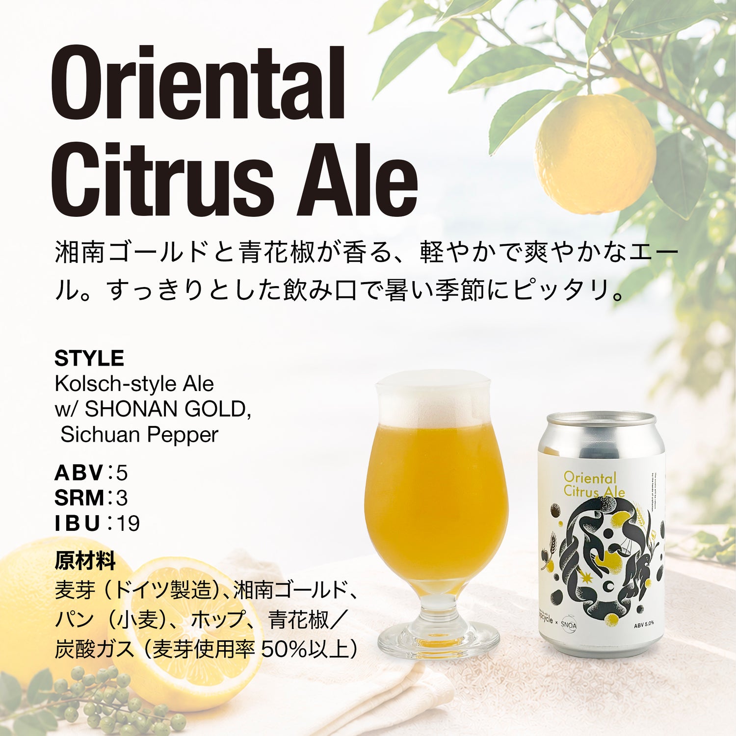 Oriental Citrus Ale
