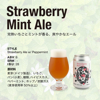 Strawberry Mint Ale